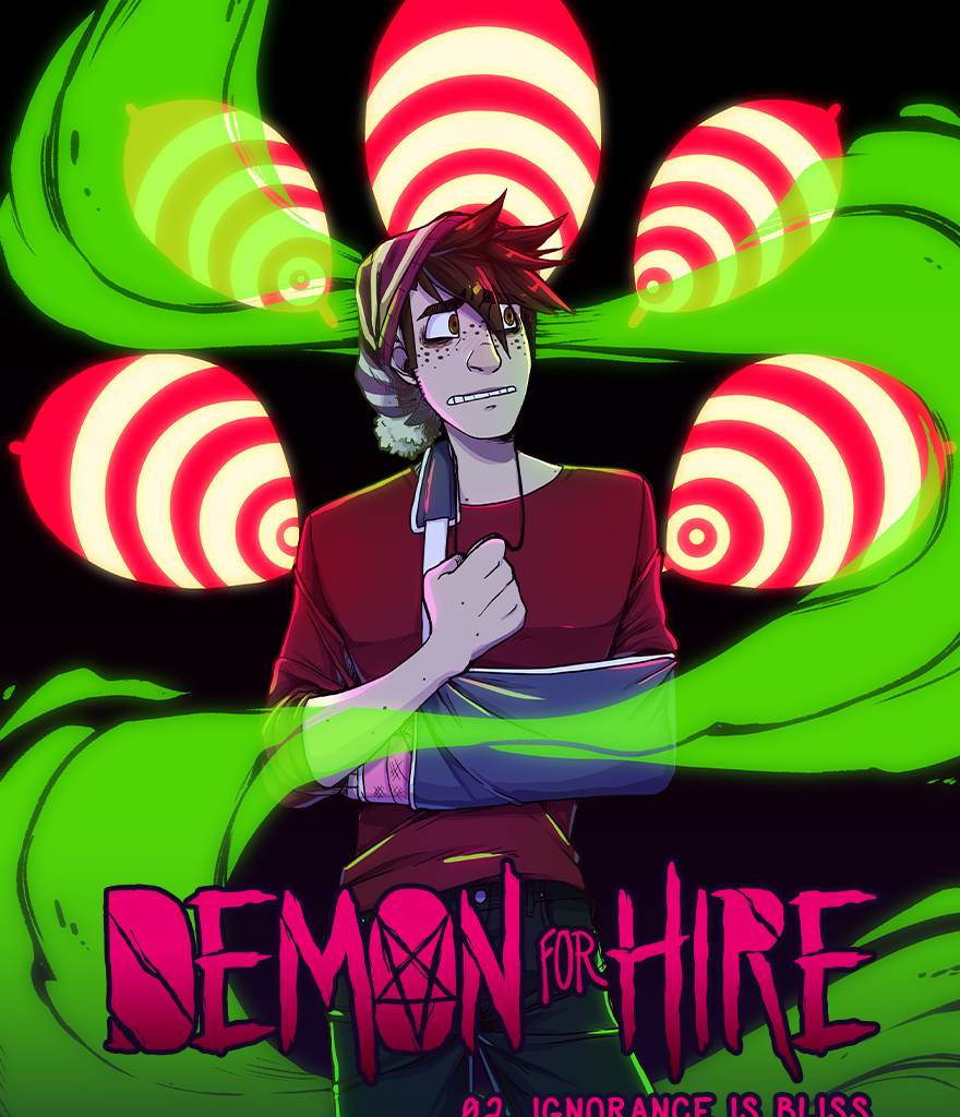 Demon for Hire - Episode 49, Page 1: Chapter 02. Ignorance is Bliss
